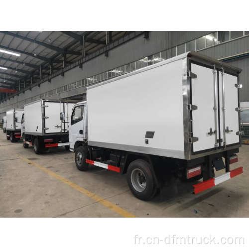 Camion frigorifique Dongfeng 5T à moteur diesel d&#39;exportation